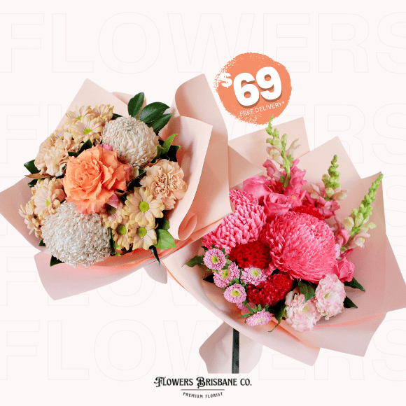 Affordable Brisbane florist offering cheap bouquets with free delivery.